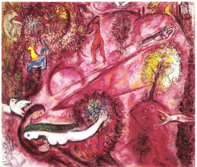 chagall cantico dei cantici 1