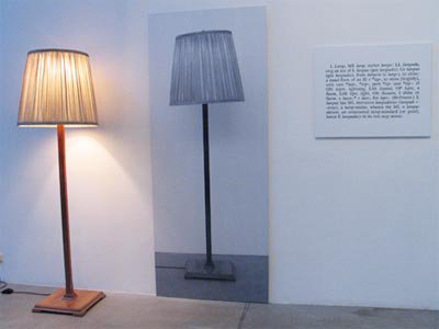 Joseph Kosuth - light