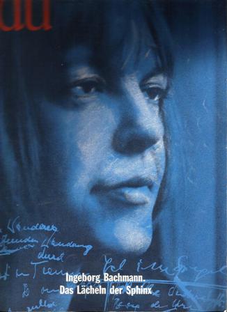 Ingeborg Bachmann, Das Lächeln der Sphinx. Copertina del n. 9 (settembre 1994) della rivista "du"