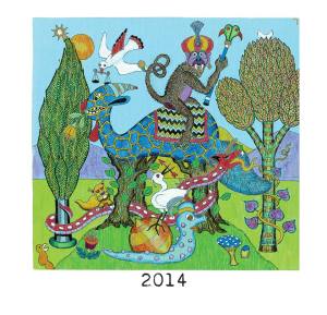 Calendario Sartoria Utopia - illustrato da Jean Genti