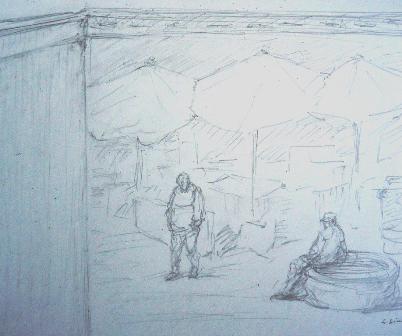 Luigi Simonetta, Piazza S. Domenico