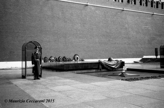 Mosca - Giardino di Alessandro - Tomba del Milite Ignoto. Foto di Maurizio Ceccarani