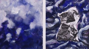 2013 Da Napoli a... 3. Tecnica mista su carta Hehne Mehle, cn. 32x37