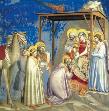 Giotto: Adorazione dei Magi, Cappella degli Scrovegni, Padova